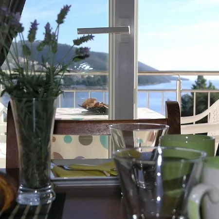 In Okrug Gornji With Sea View, Terrace, Air Conditioning, Wifi 5069-1 公寓 特罗吉尔