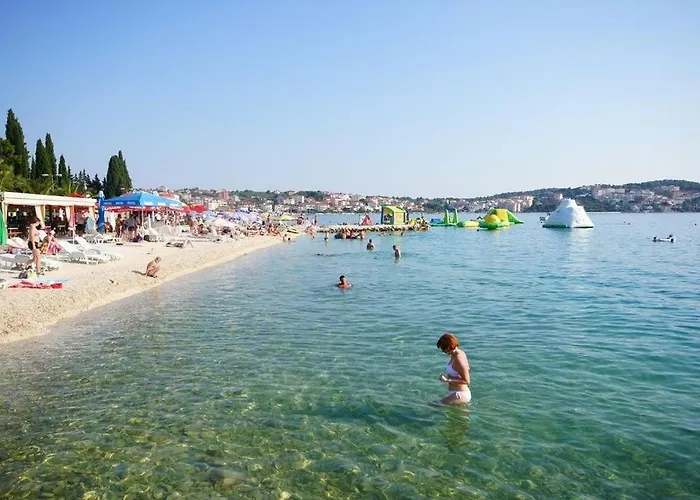 In Okrug Gornji With Sea View, Terrace, Air Conditioning, Wifi 5069-1 Apartman Trogir