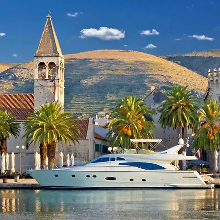 Apartment In Okrug Gornji With Sea View, Terrace, Air Conditioning, Wifi 5069-1 Trogir