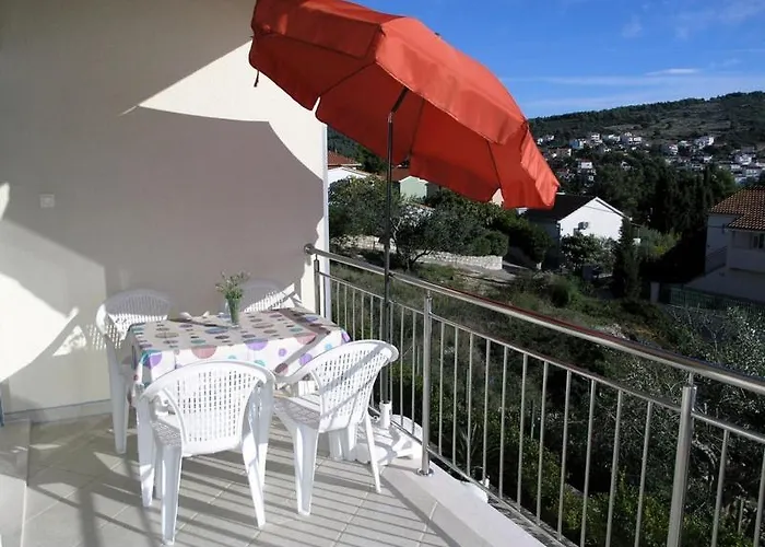 Apartment In Okrug Gornji With Sea View, Terrace, Air Conditioning, Wifi 5069-1 Trogir