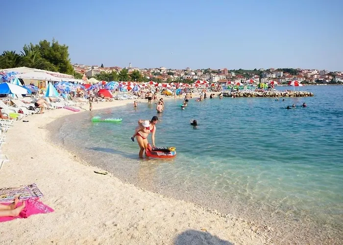 In Okrug Gornji With Sea View, Terrace, Air Conditioning, Wifi 5069-1 * Trogir
