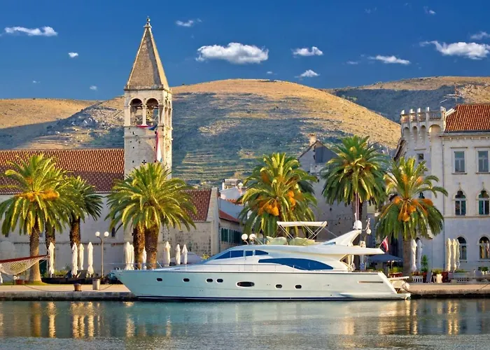 Apartament In Okrug Gornji With Sea View, Terrace, Air Conditioning, Wifi 5069-1 Trogir